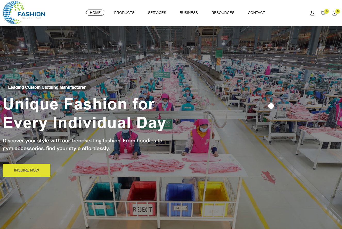 ifashion research Canada